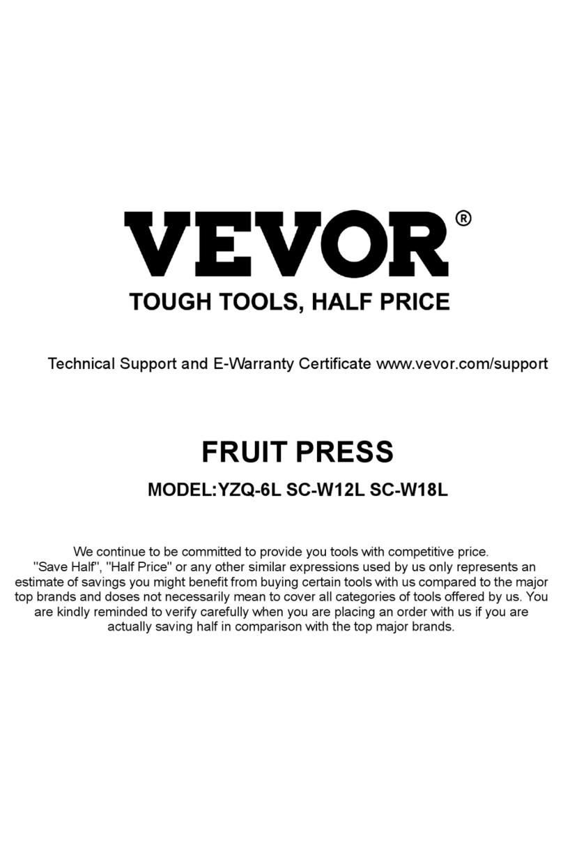 VEVOR YZQ-6L manual