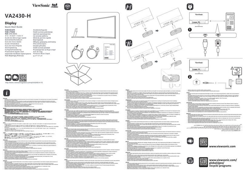 ViewSonic VA2430-h User manual ViewSonic VA2430-h User manual