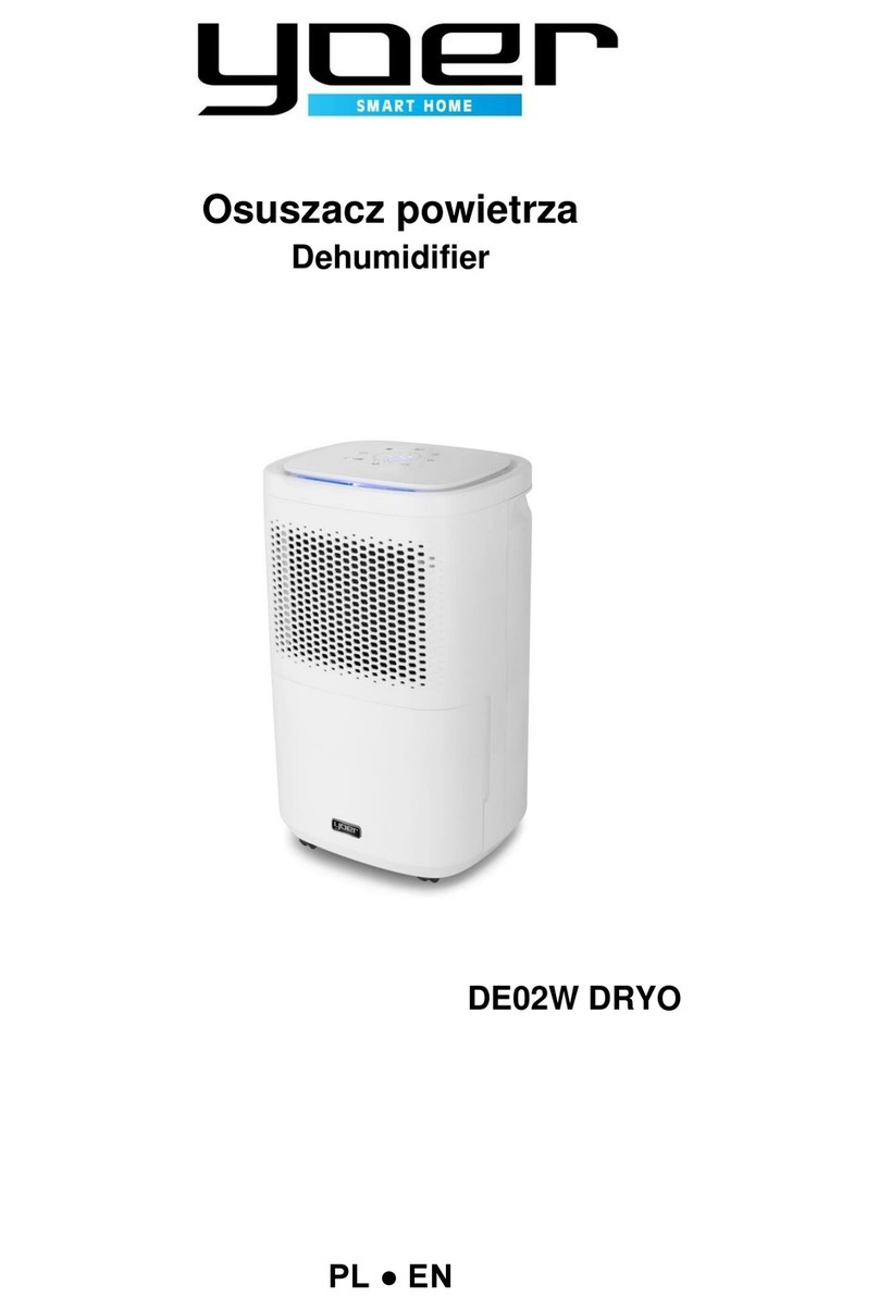 Yoer DRYO DE02W manual