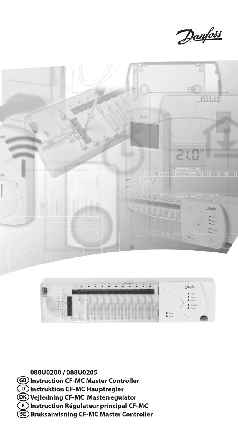 Danfoss 088U0200 instructions