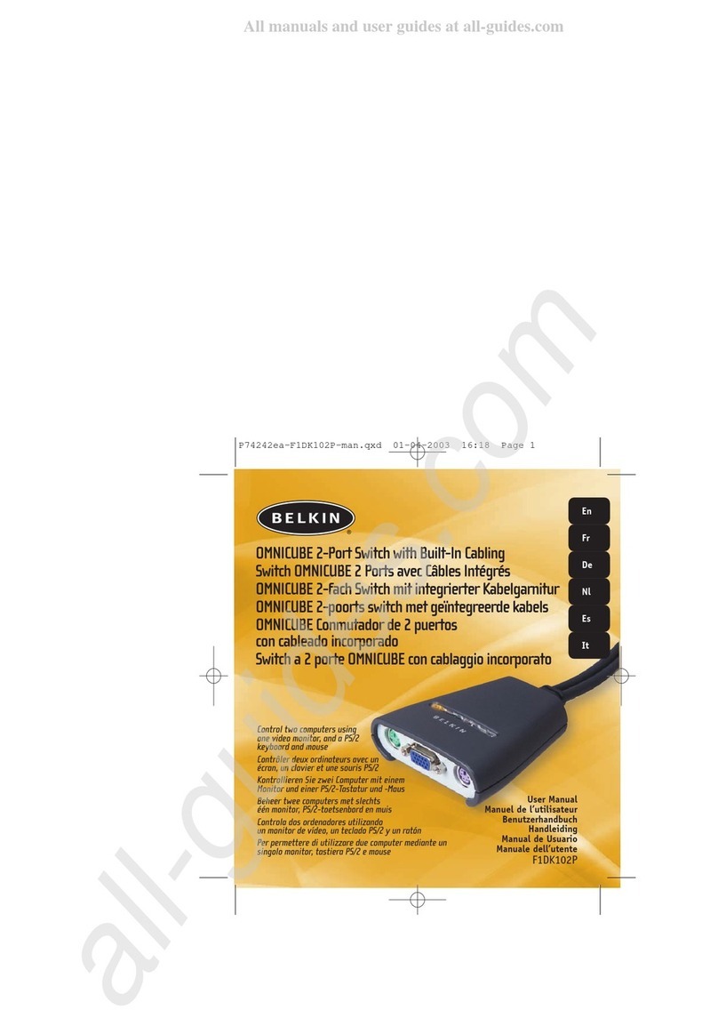 Belkin OmniCube User manual Belkin OmniCube User manual