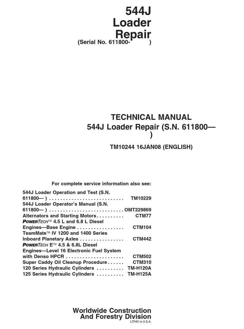 Worldwide Construction And Forestry Division 544J Technical manual
