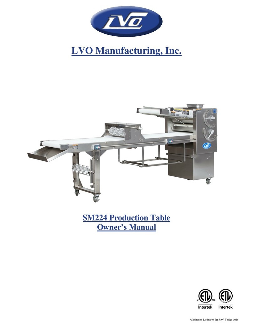 LVO Manufacturing SM224 owner's manual