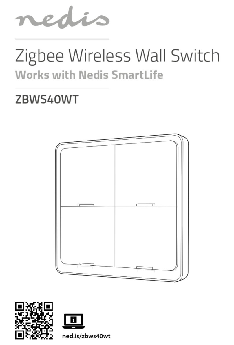 nedis Zigbee ZBWS40WT quick start guide