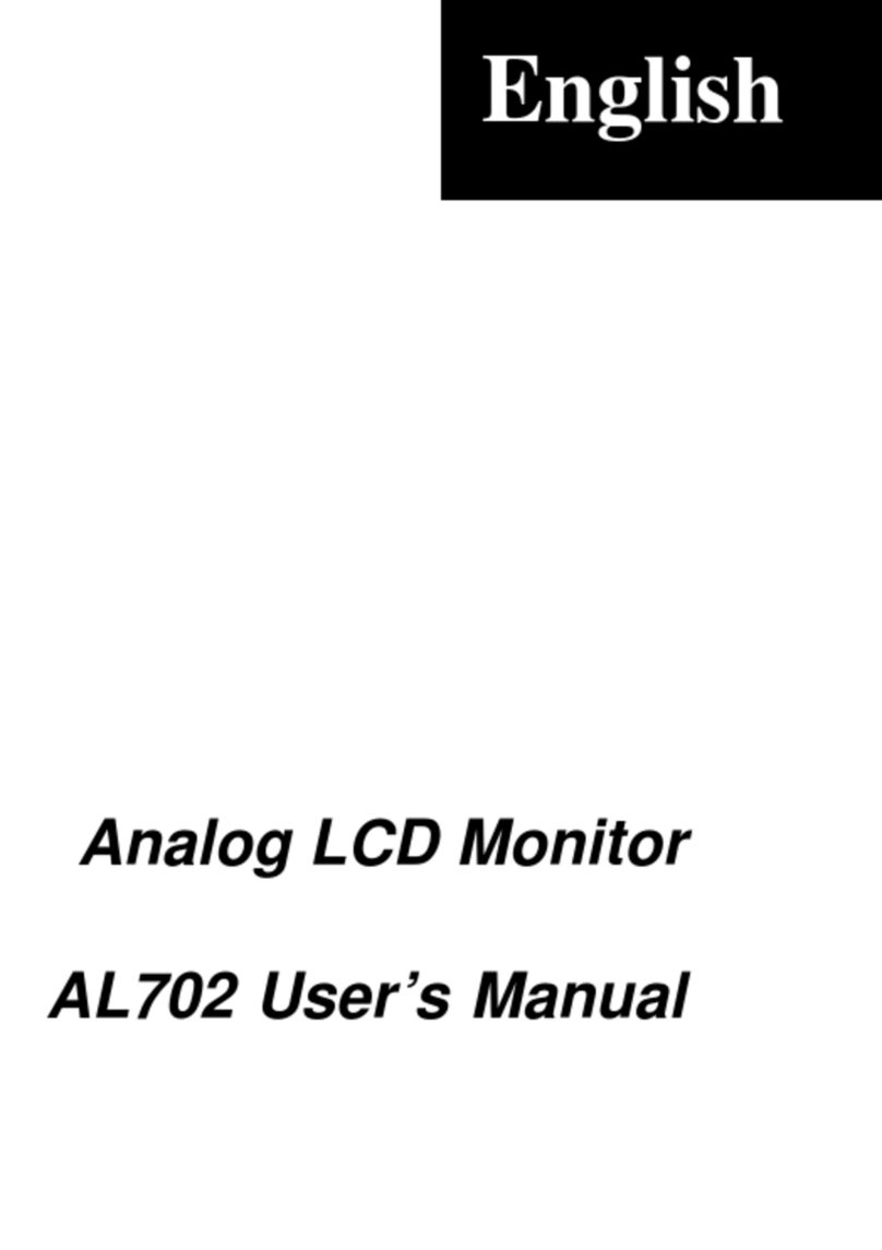 Acer AL702ug User manual