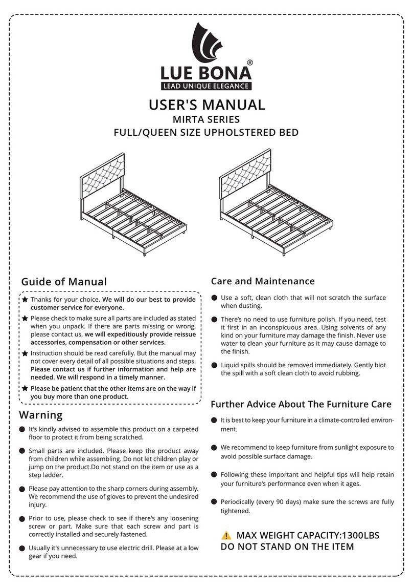 LUE BONA MIRTA Series Operator's manual