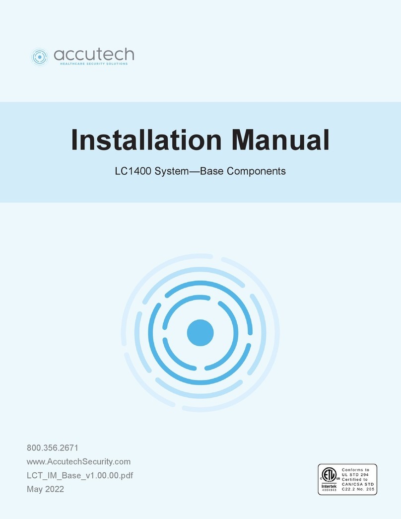 Accutech LC1400 installation manual