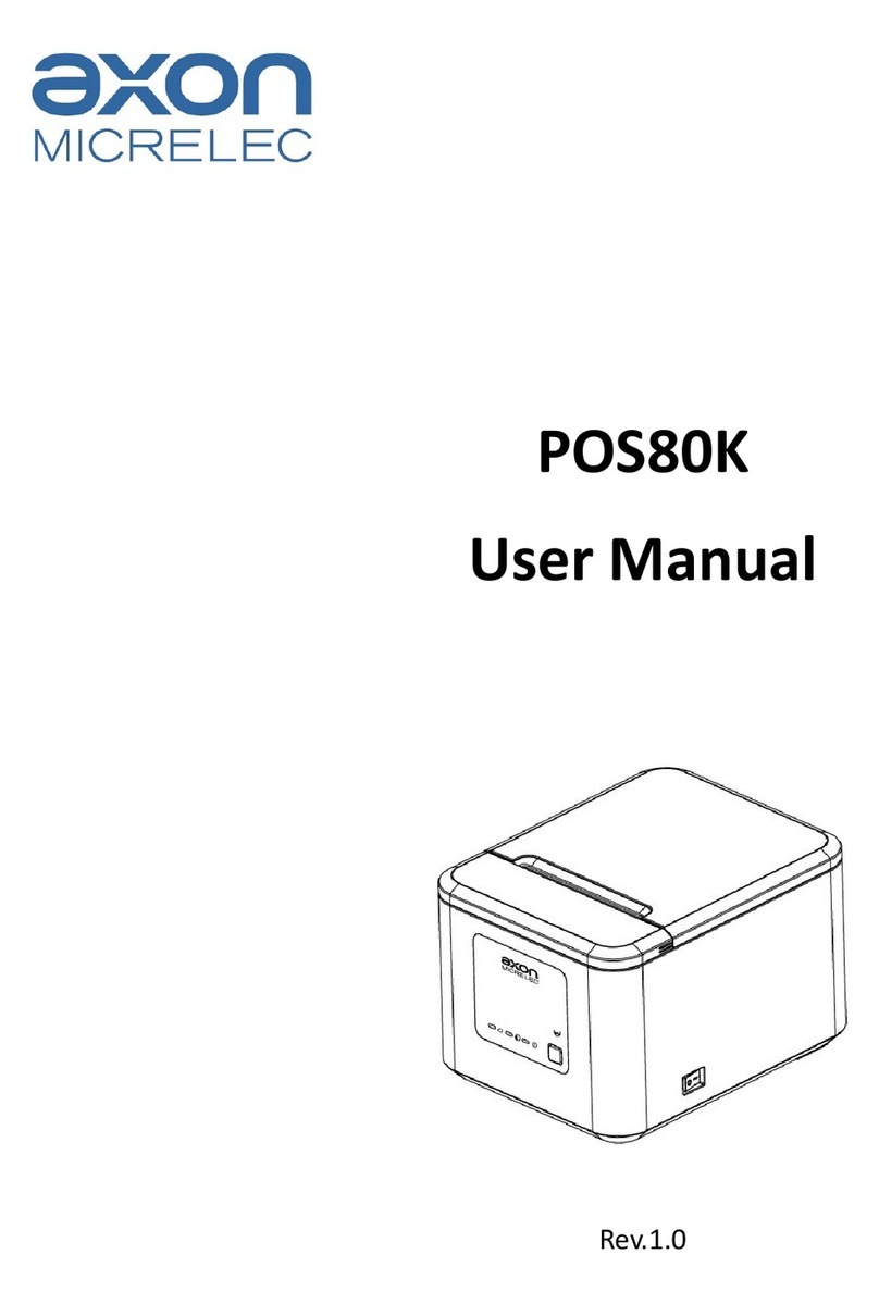 Axon POS80K User manual