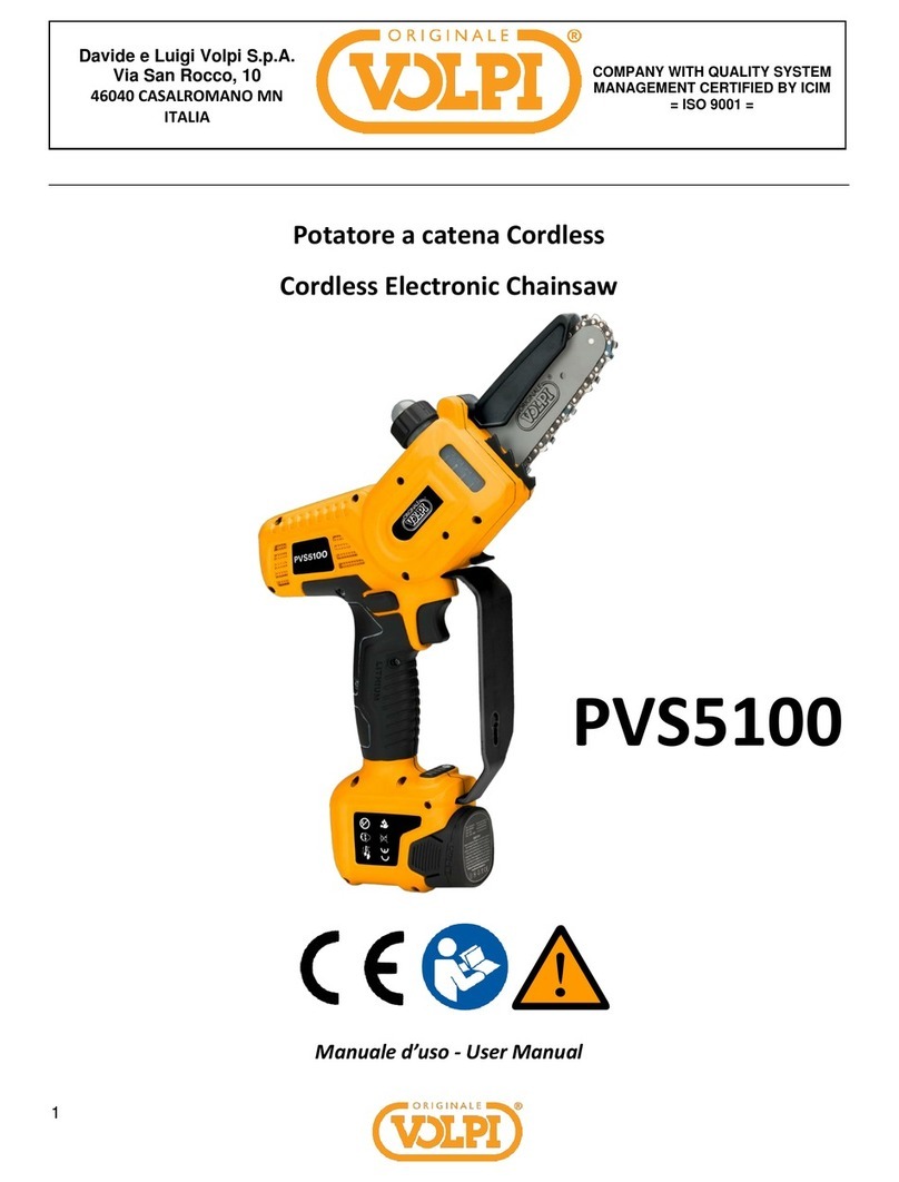 Volpi PVS5100 User manual