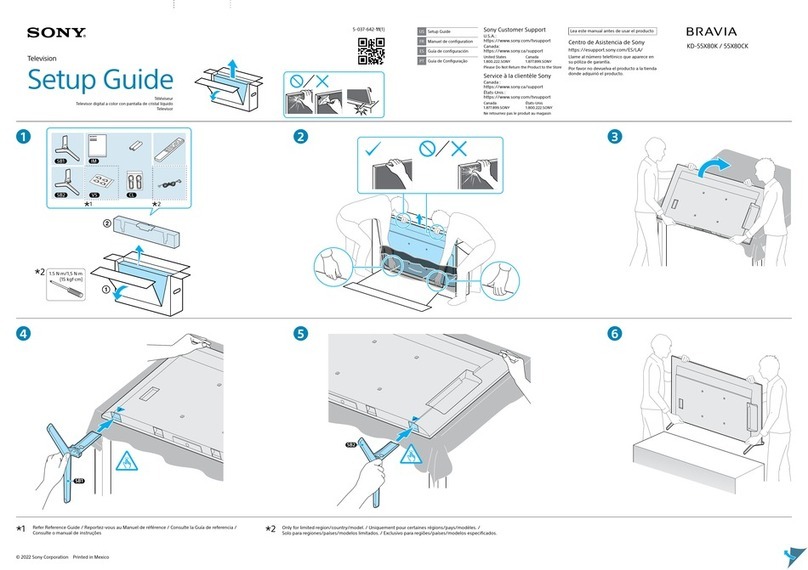 Sony Bravia KD-55X80K User manual