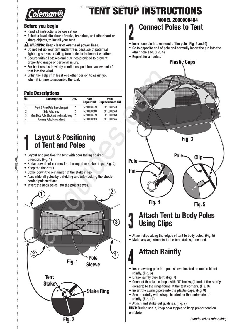 Coleman 2000008494 Manual