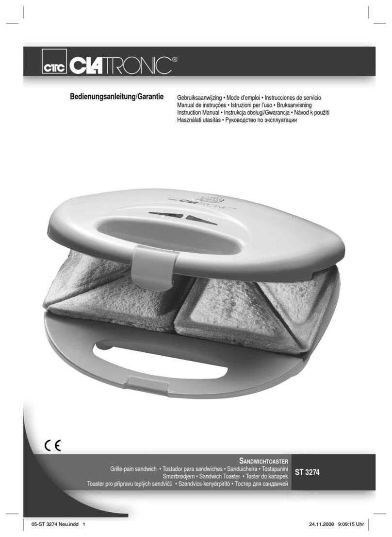 Clatronic ST 3274 User manual