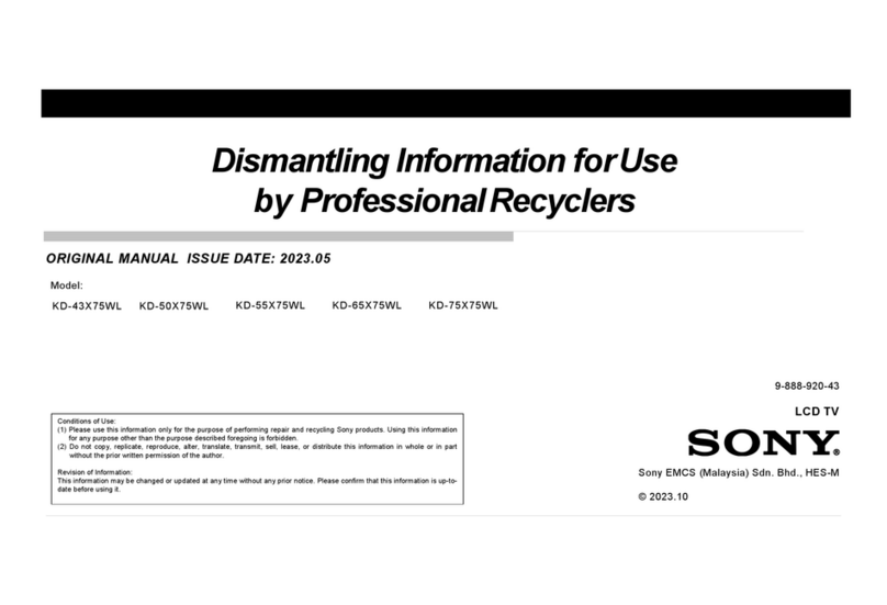 Sony BRAVIA KD43X75WL Owner's manual