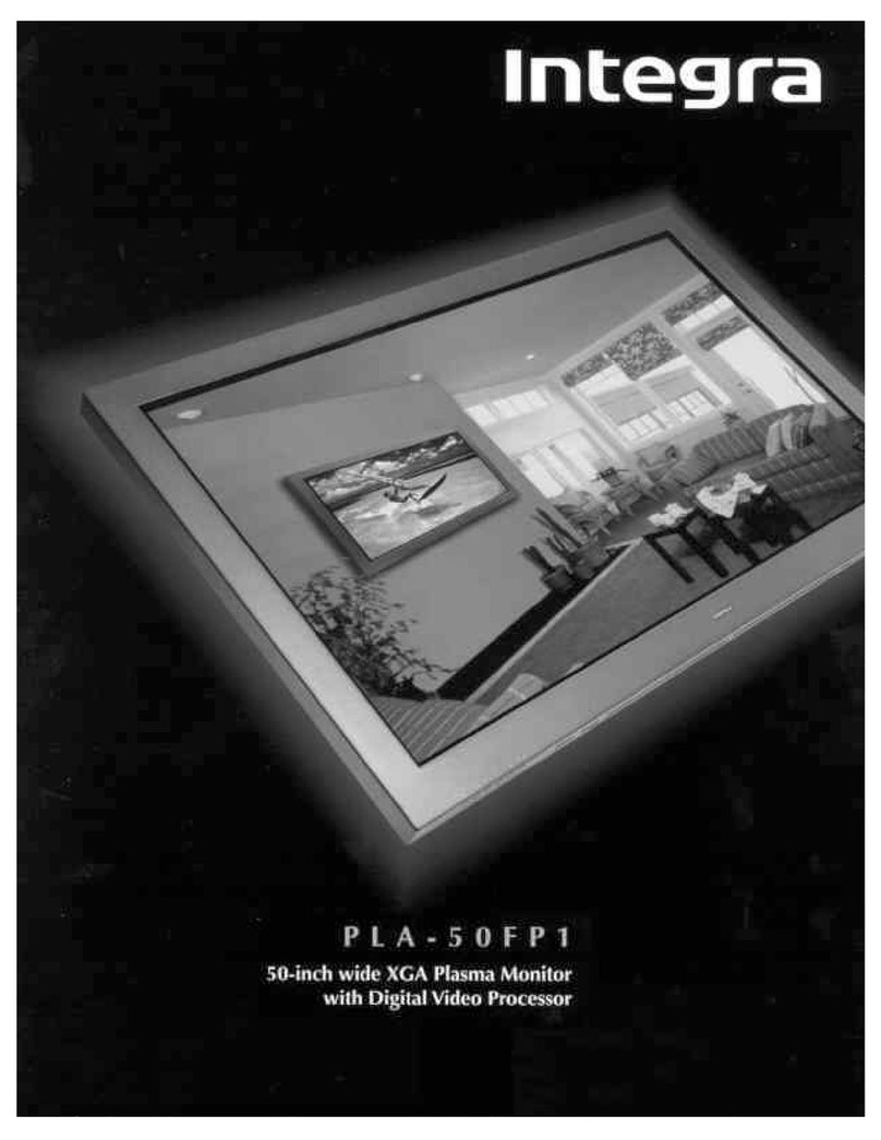 Integra PLA-50FP1 User manual