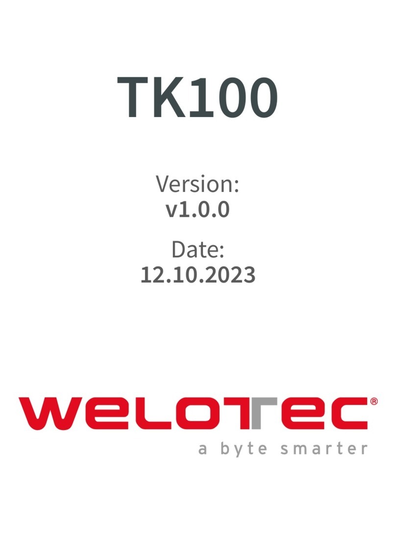 Welotec TK100 manual