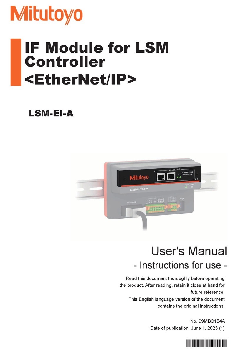 Mitutoyo LSM-EI-A user manual