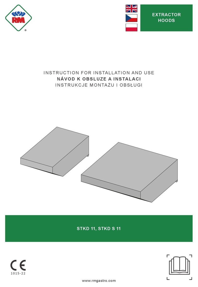 RM STKD 11 Instructions for installation and use
