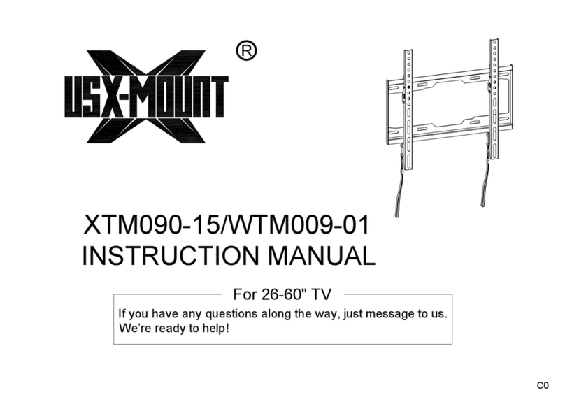 USX-MOUNT XTM090-15 User manual