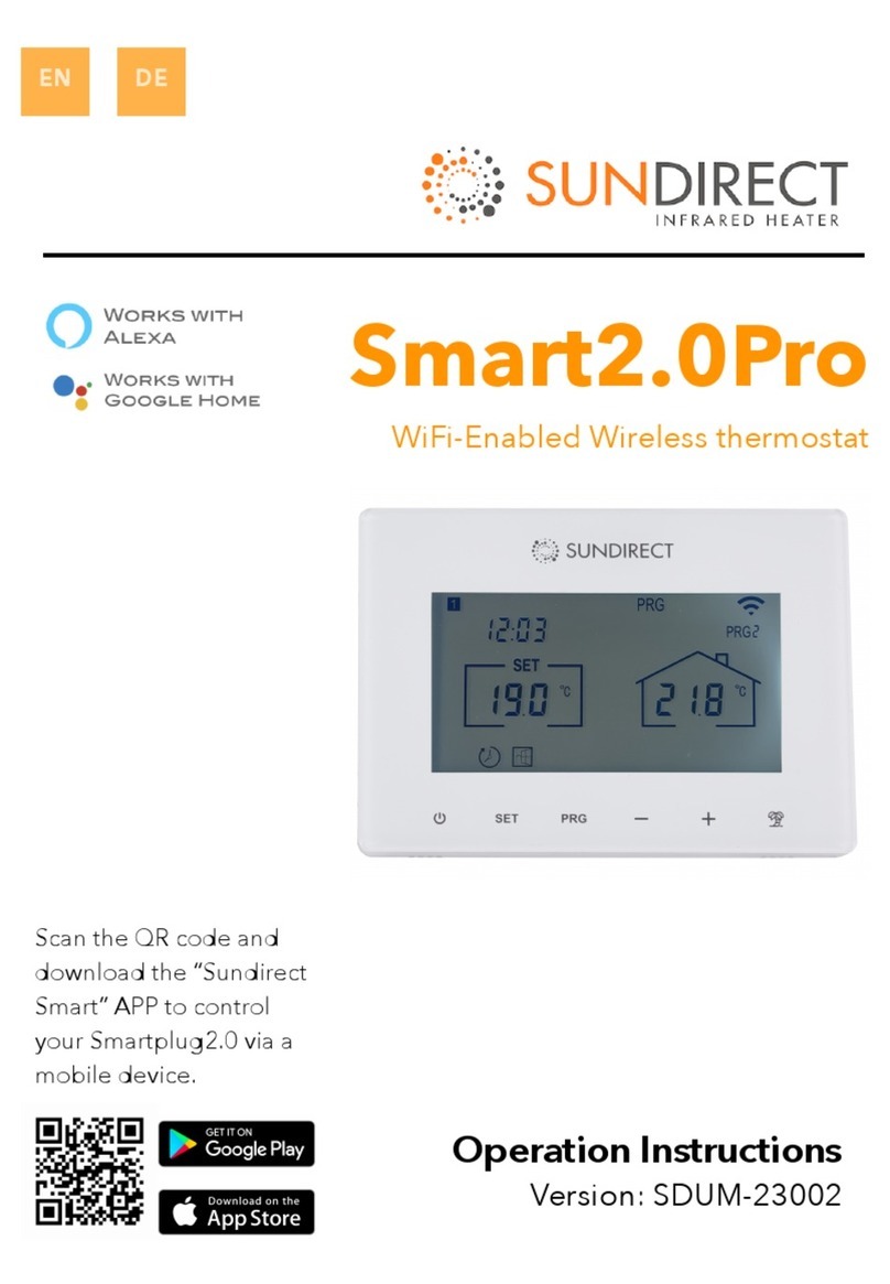 Sundirect Smart2.0Pro operating instructions