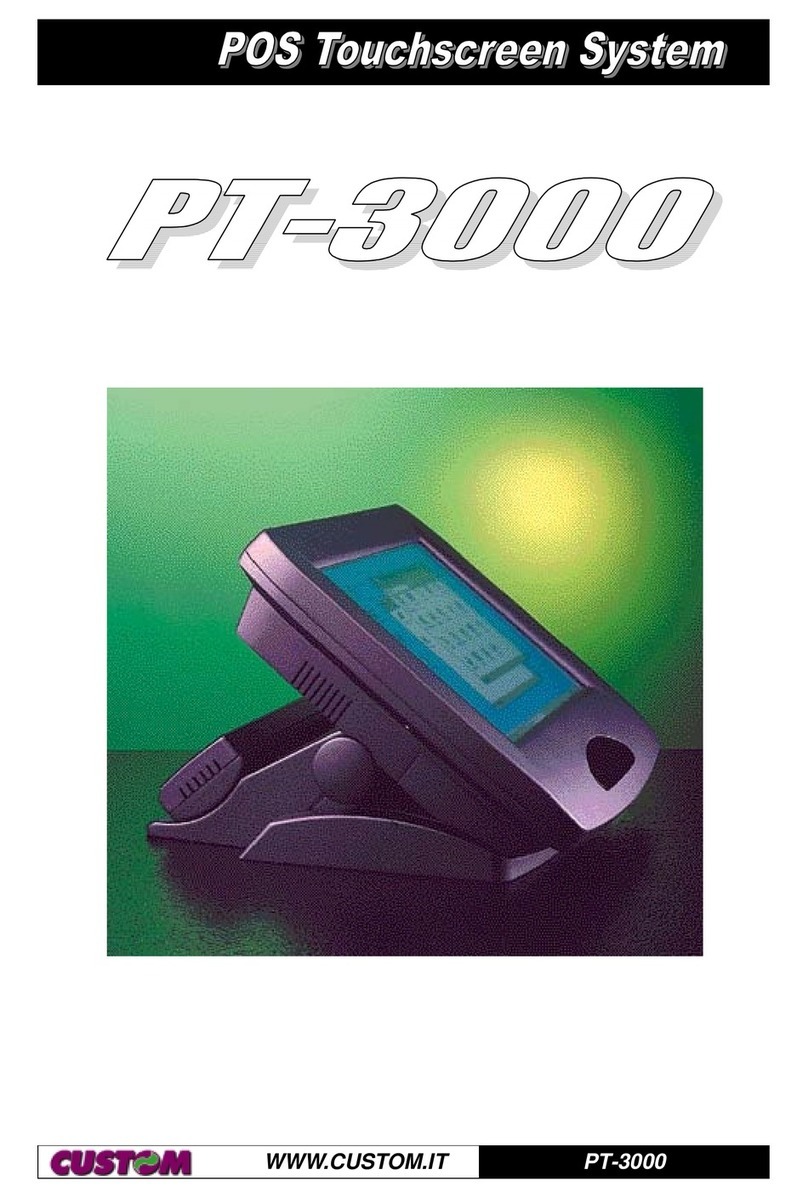 Custom Audio Electronics PT-3000 manual