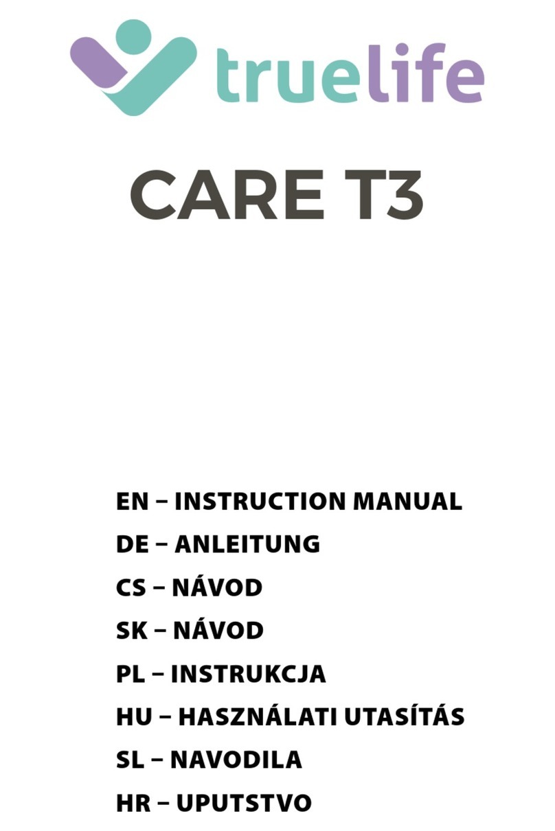 TrueLife CARE T3 instruction manual