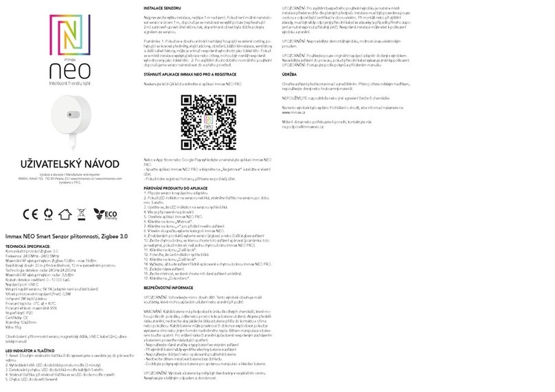 IMMAX NEO 07526L User manual