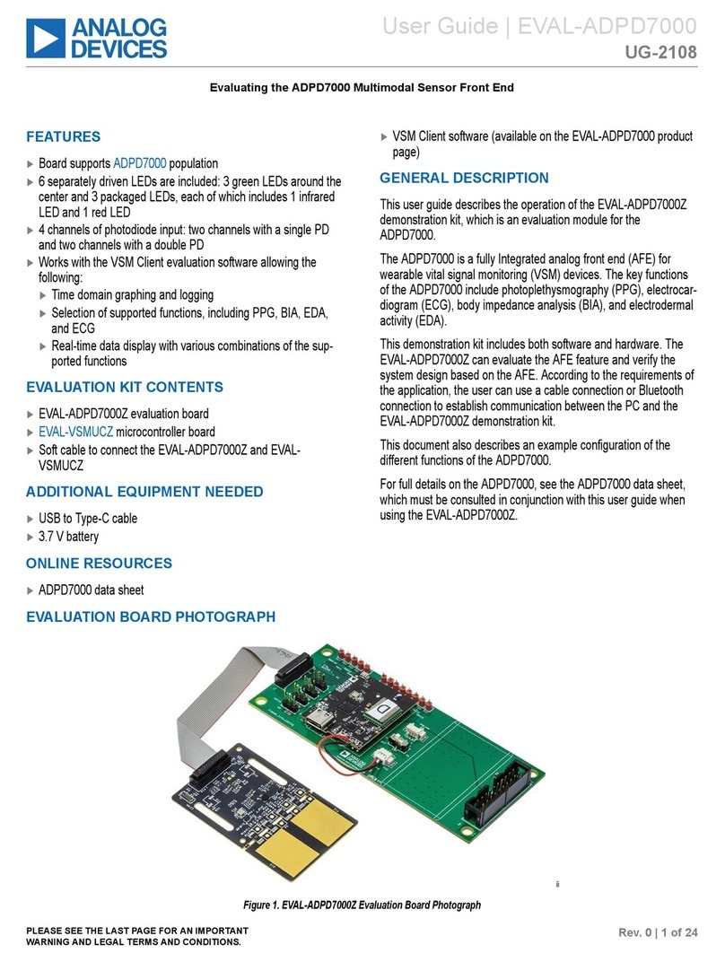 Analog Devices EVAL-ADPD7000 User manual