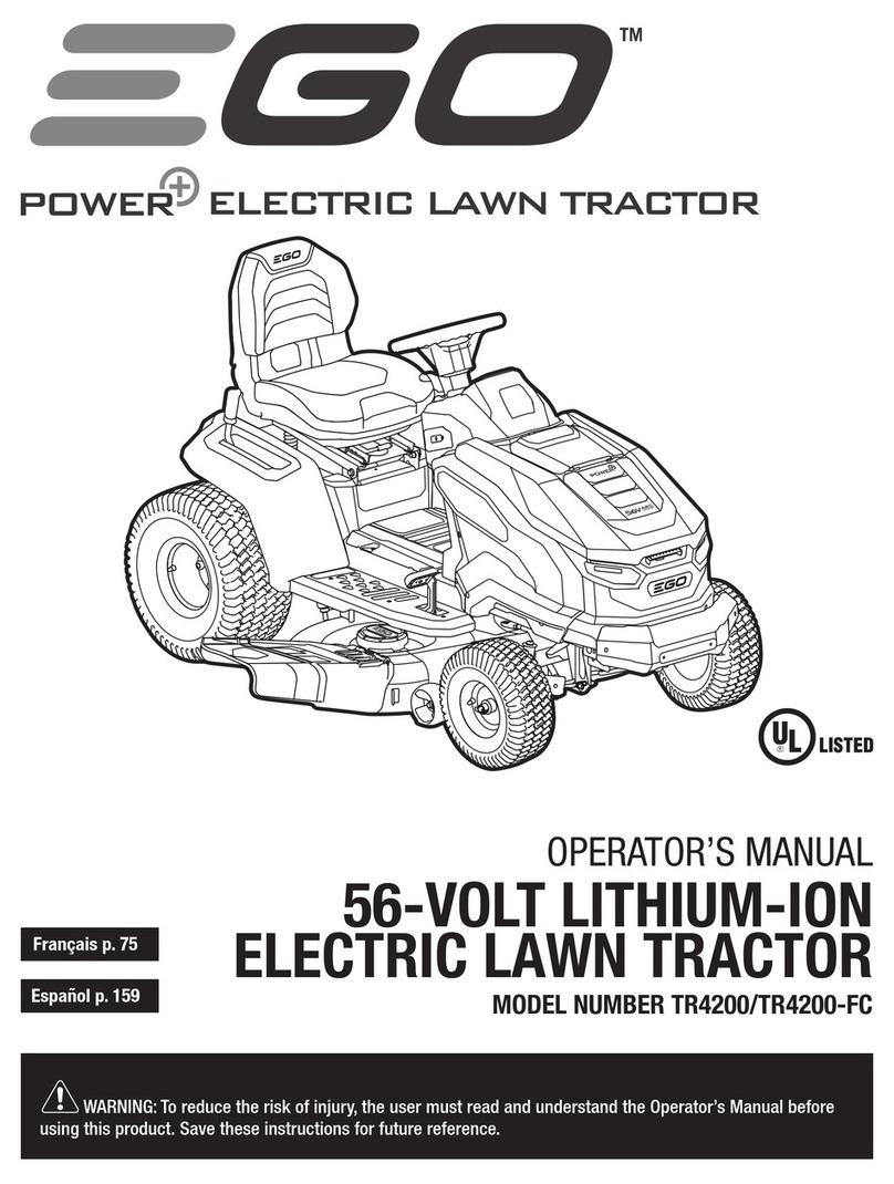 EGO POWER+ TR4200 User manual
