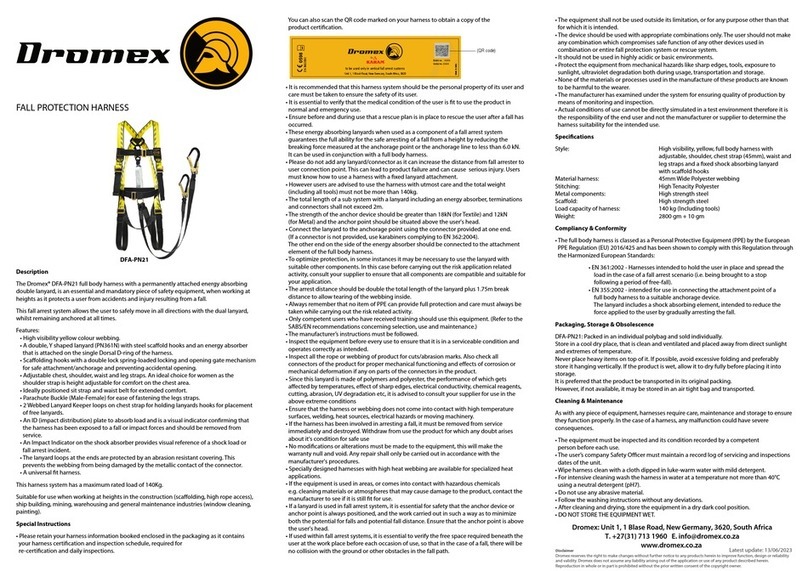 Dromex DFA-PN21 manual