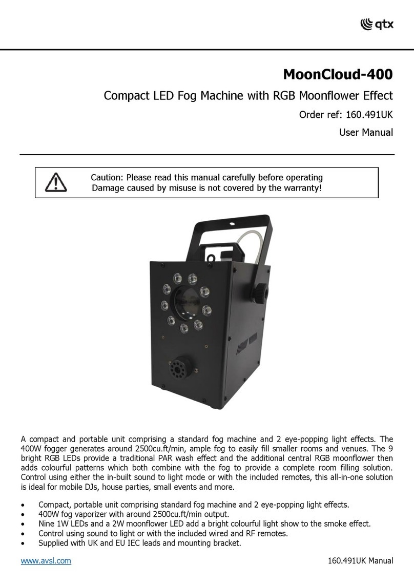 Qtx MoonCloud-400 user manual
