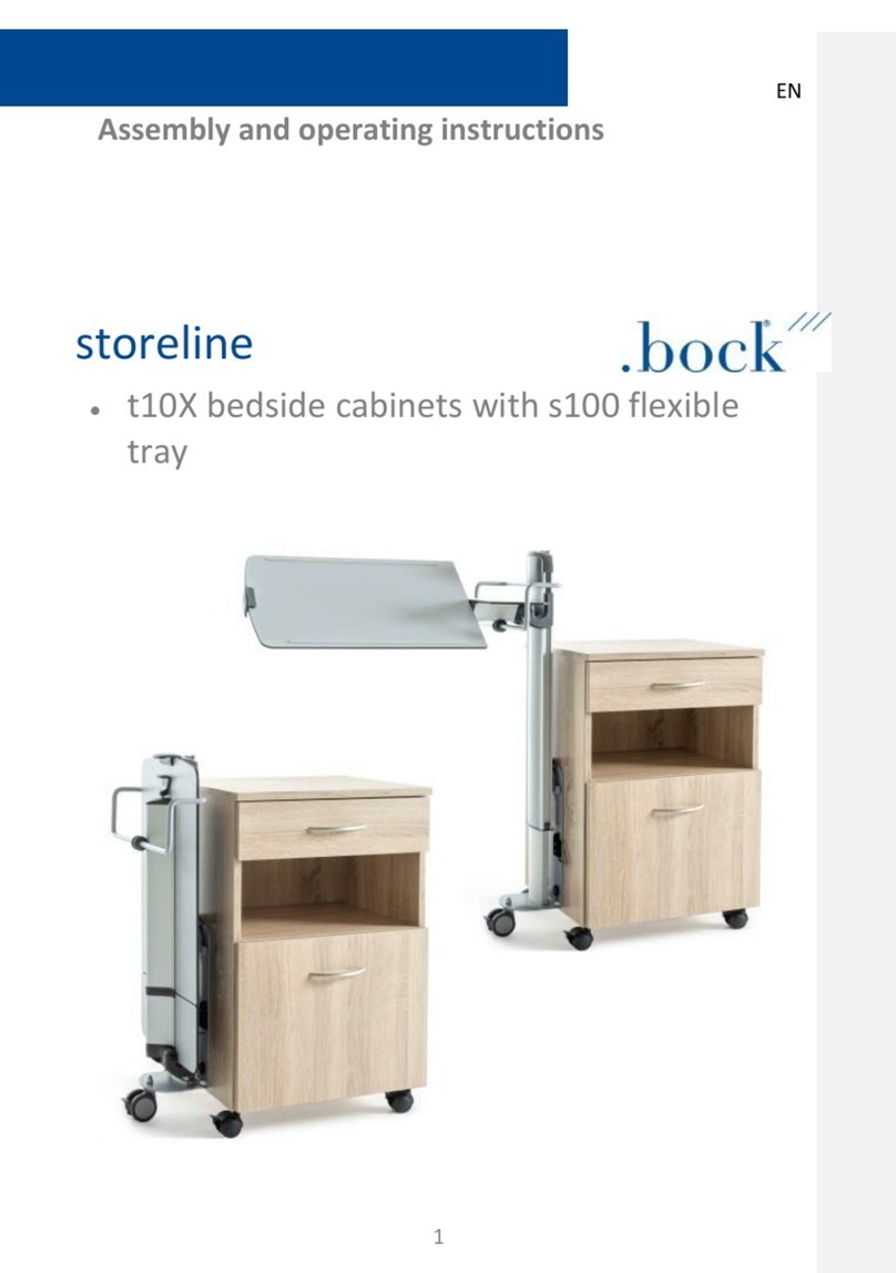 BOCK storeline s100 User manual