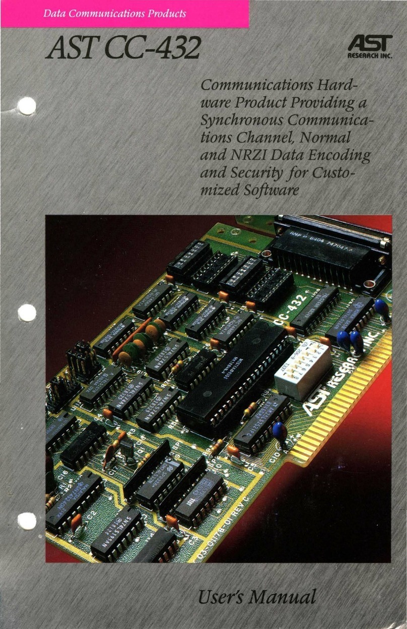 AST CC-432 user manual
