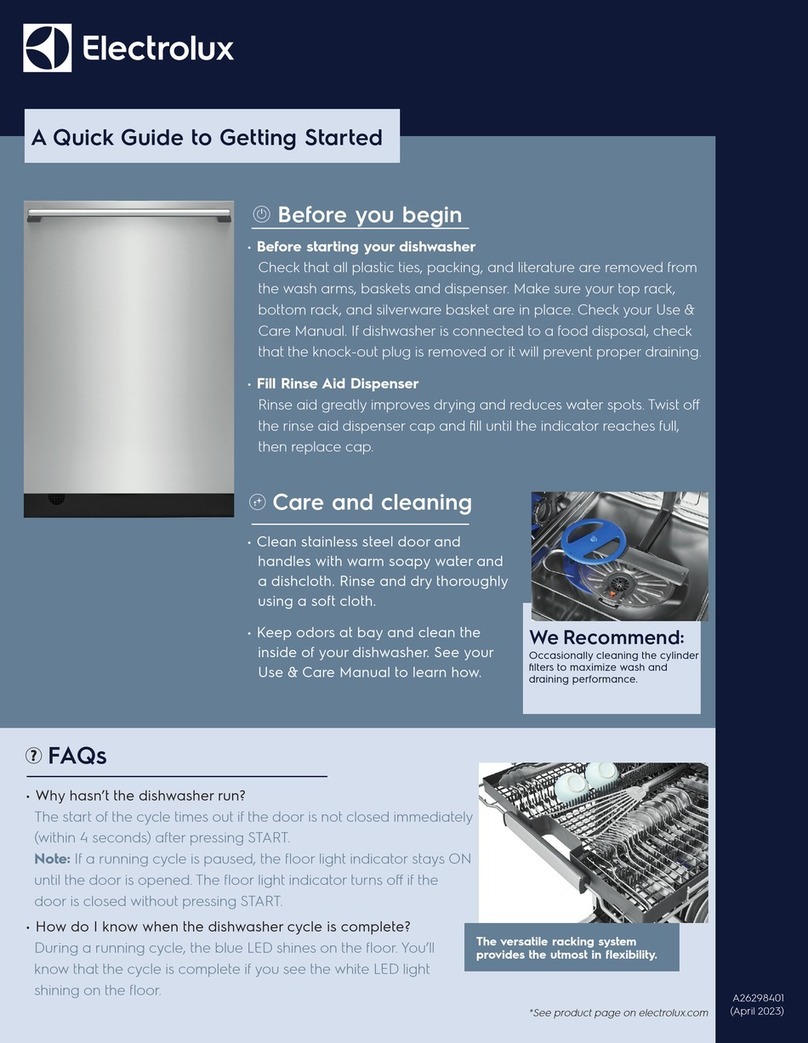 Electrolux EDSH4944BS User manual