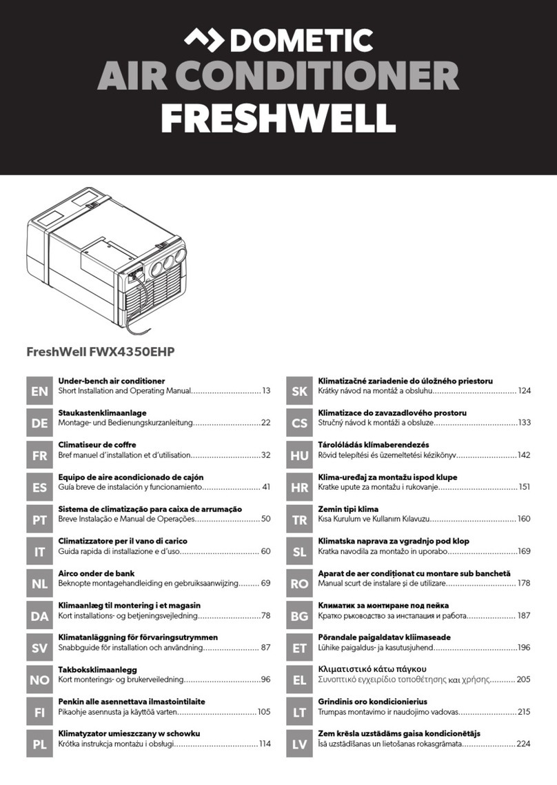 Dometic FRESHWELL FWX4350EHP User manual