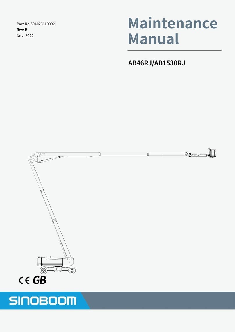 Sinoboom AB46RJ Maintenance manual