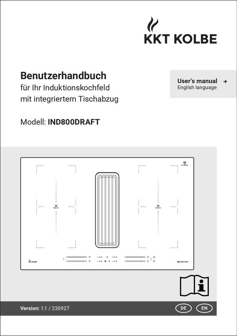 KKT KOLBE IND800DRAFT User manual