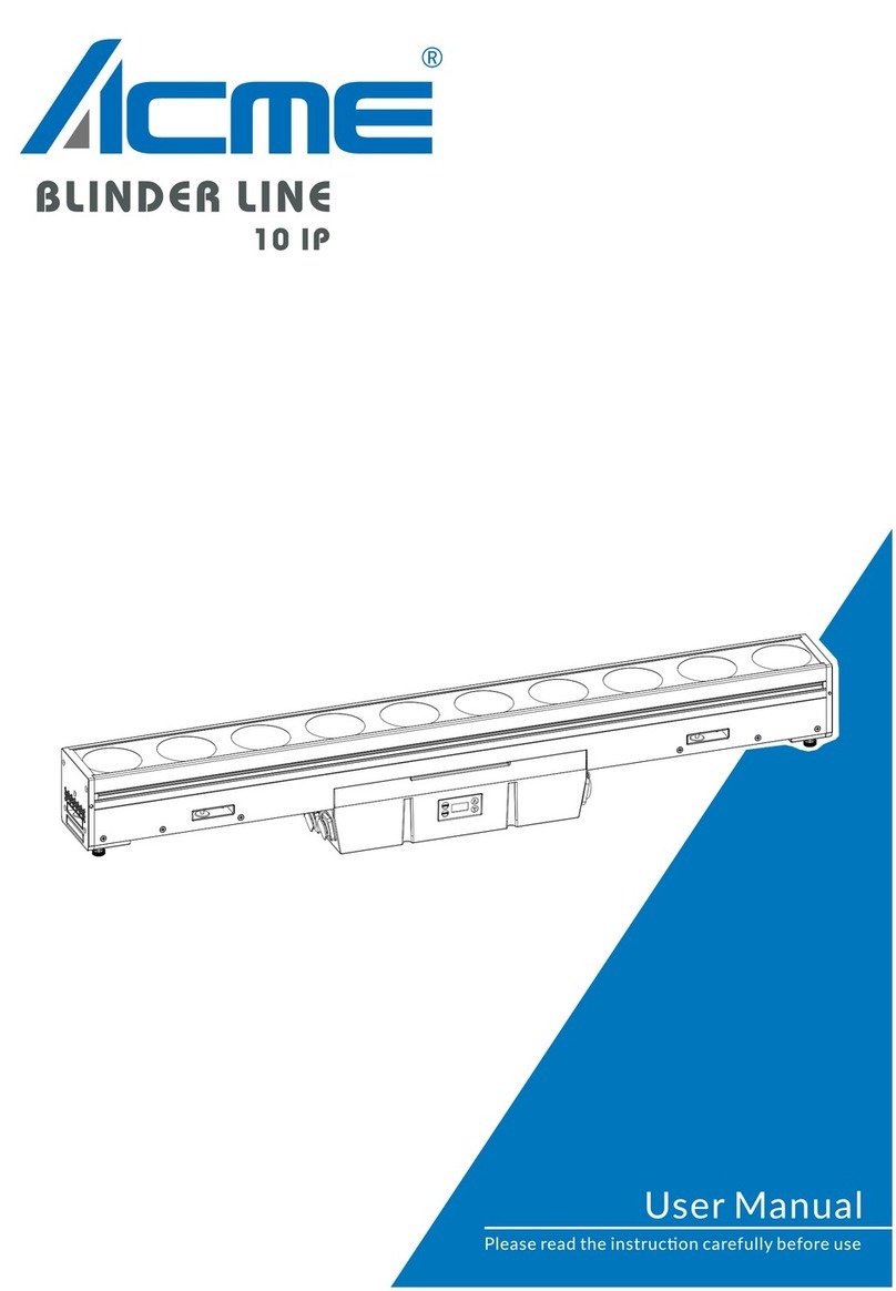 ACME BLINDER LINE 10 IP user manual