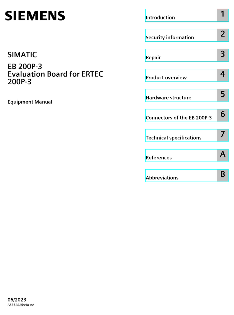 Siemens SIMATIC EB 200P-3 Technical Document