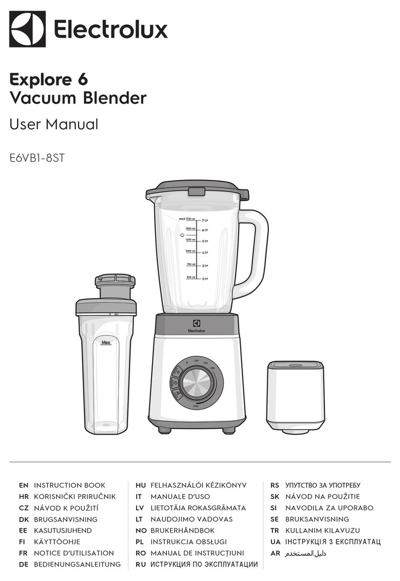 Electrolux Explore 6 User manual
