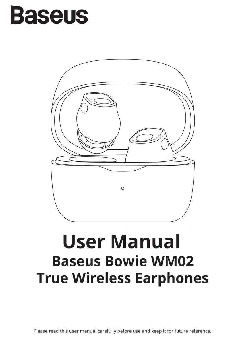 Baseus Bowie WM02 user manual