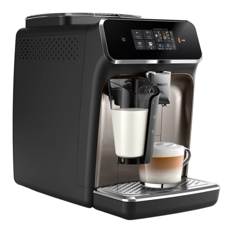 Philips LatteGo 2300 Series User manual