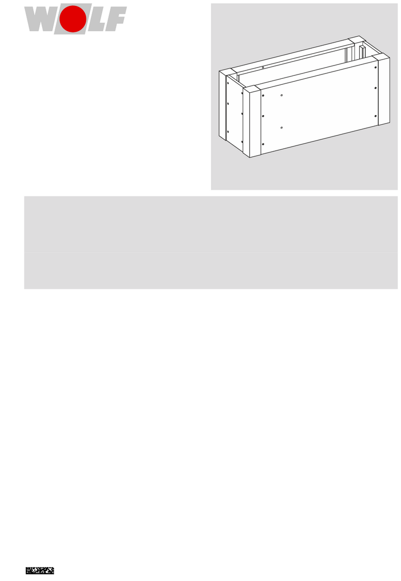 Wolf FERTIGFUNDAMENT CHA-07 Installation & Operating Instructions For Contractors Wolf FERTIGFUNDAMENT CHA-07 Installation & Operating Instructions For Contractors