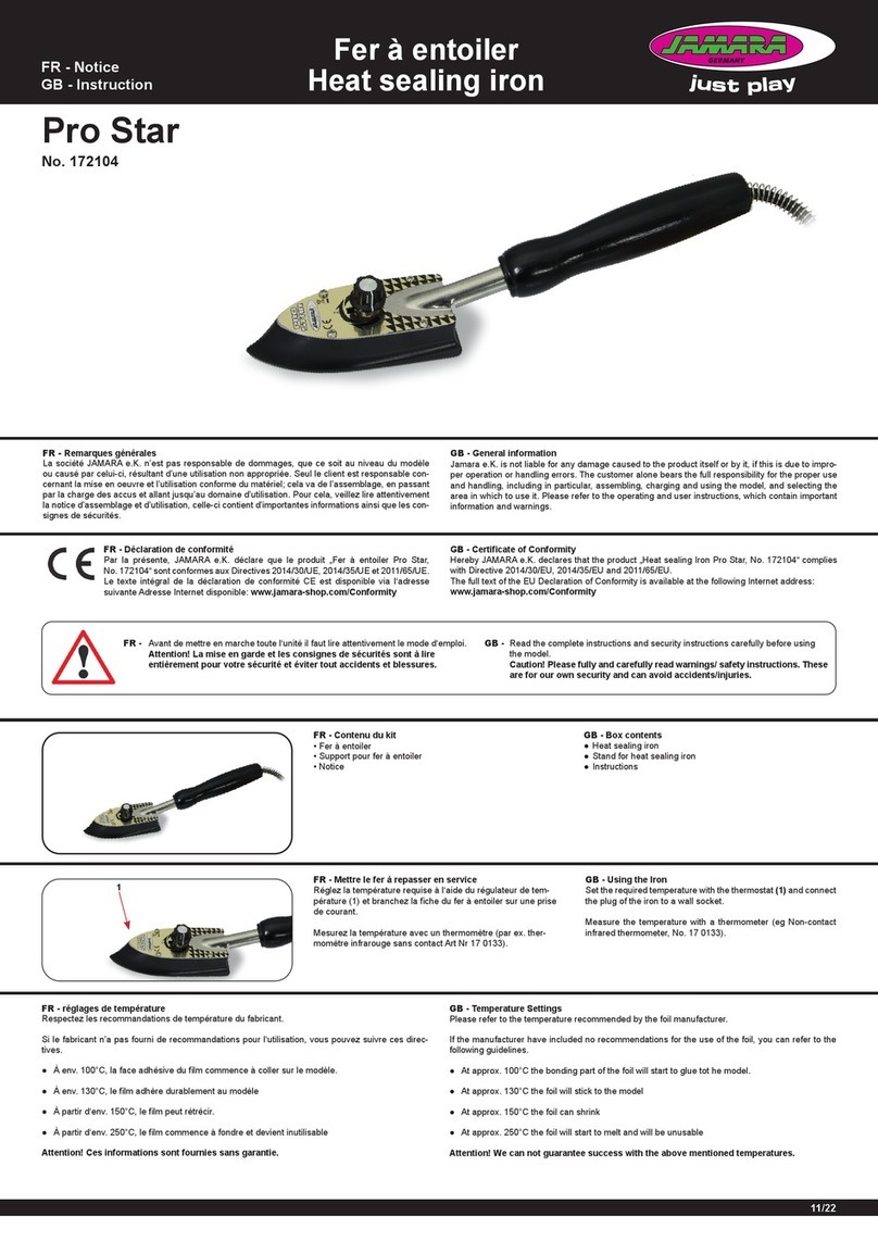 Jamara 172104 User manual Jamara 172104 User manual
