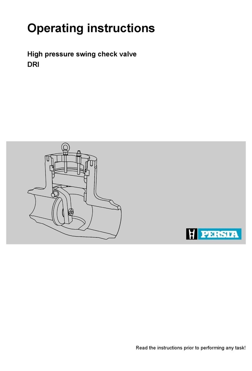 PERSTA DRI 21 User manual