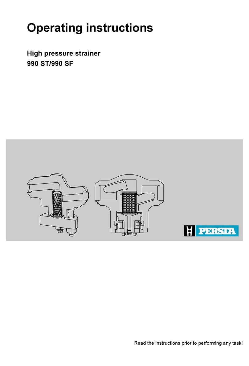 PERSTA 990 ST operating instructions