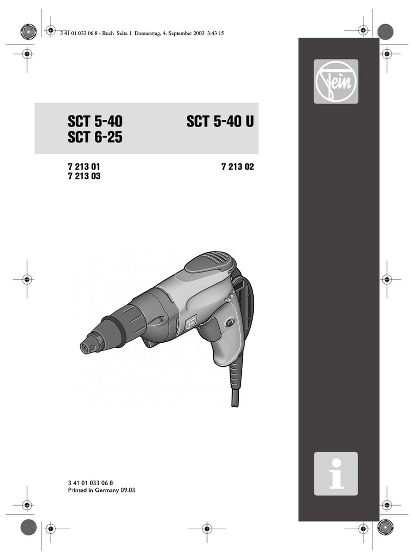Fein SCT 5-40 U User manual