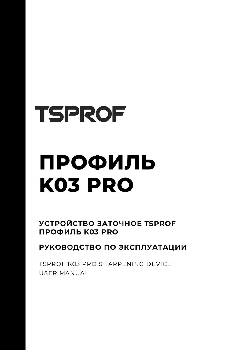 TSPROF K03 PRO User manual
