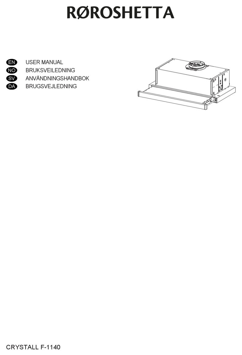 ROROS HETTA CRYSTALL F-1140 user manual