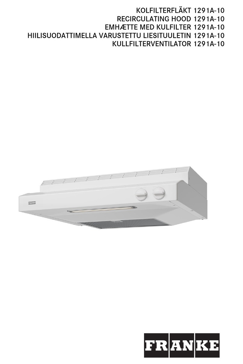 Franke 1291A-10 manual