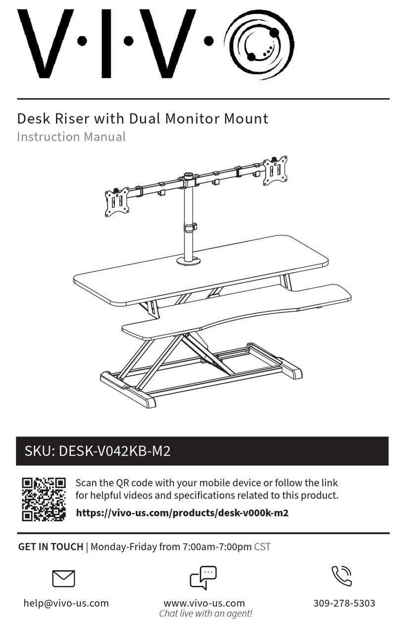 Vivo DESK-V042KB-M2 instruction manual